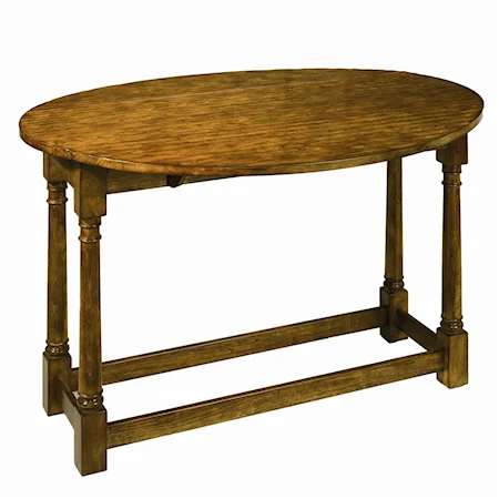 Drop Leaf Sofa Table with Butterfly Support